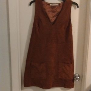 Brown Impeccable Pig Dress